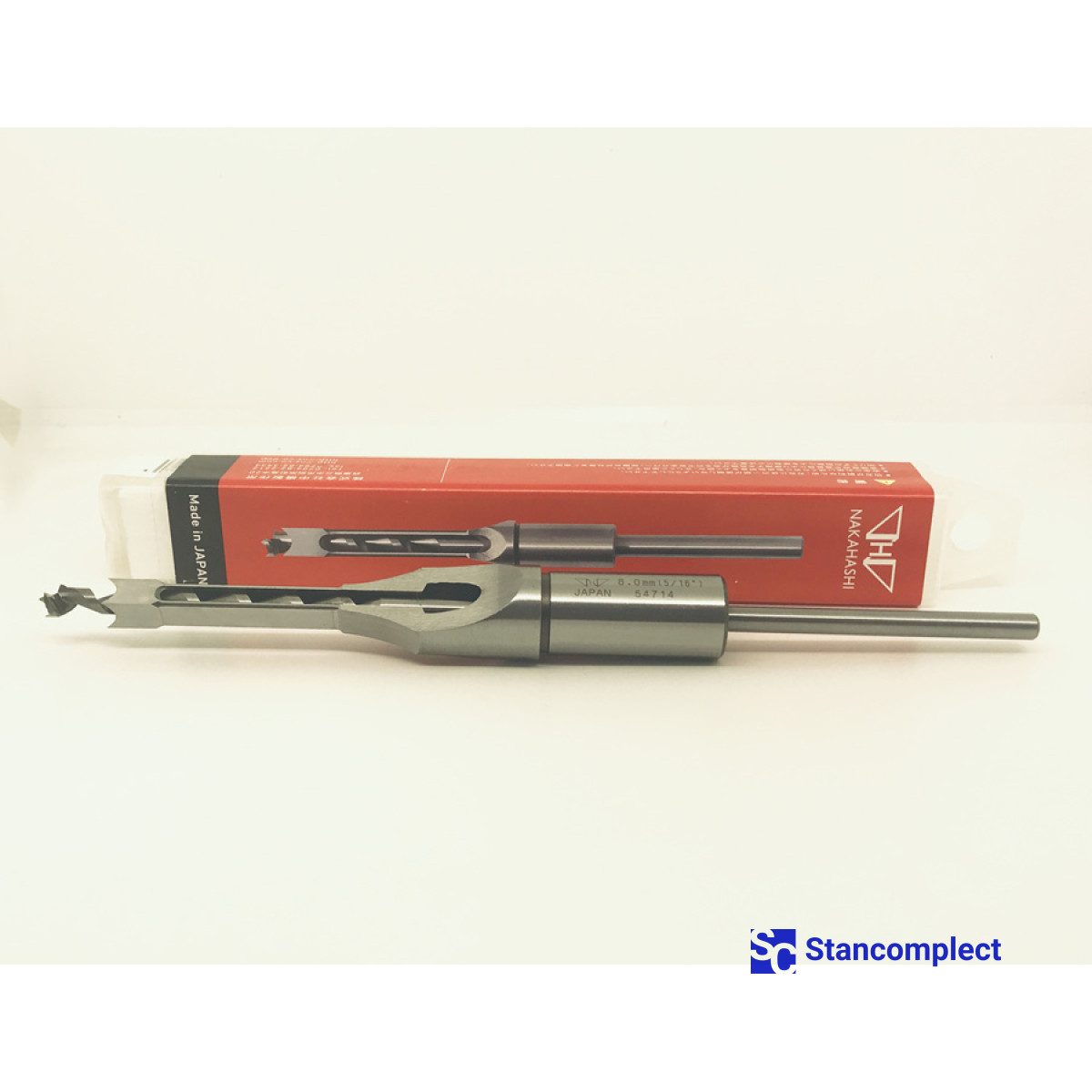 Drill bit for square holes in wood 8 mm NAKAHASHI (Japan)